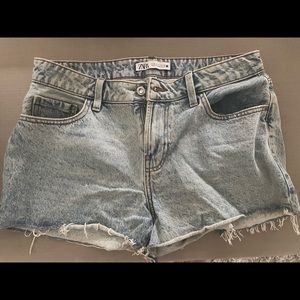 Zara denim shorts